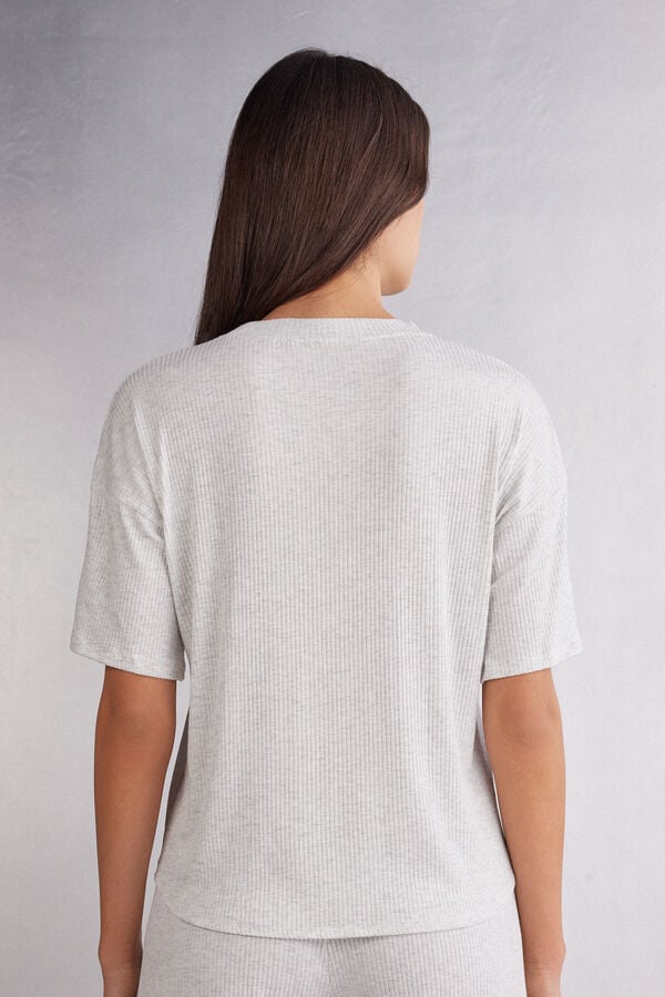 Intimissimi Camiseta de Manga Corta de Modal Chic Comfort Rebajas de fin de temporada