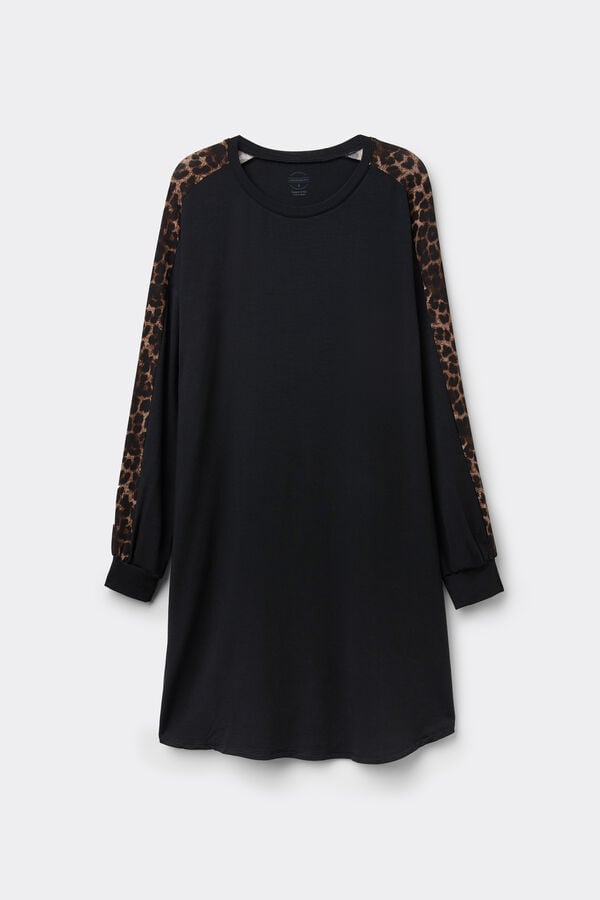 Intimissimi Camisón de Modal Luxurious Leopard Venta caliente