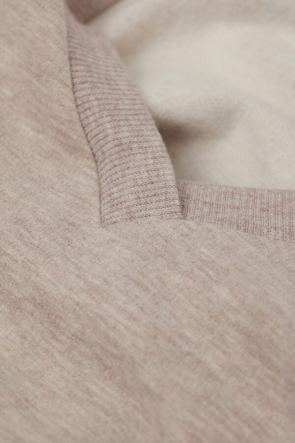Intimissimi Camiseta Manga Larga Cuello de Pico Soft Chevron Rebajas de fábrica