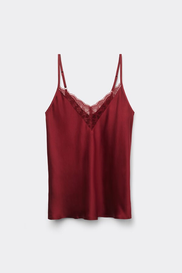 Intimissimi Top Seda y Encaje She is a Classic Limitado a 3 días