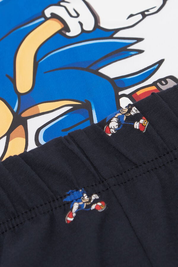Intimissimi Pijama Corto Algodón Estampado Sonic En línea