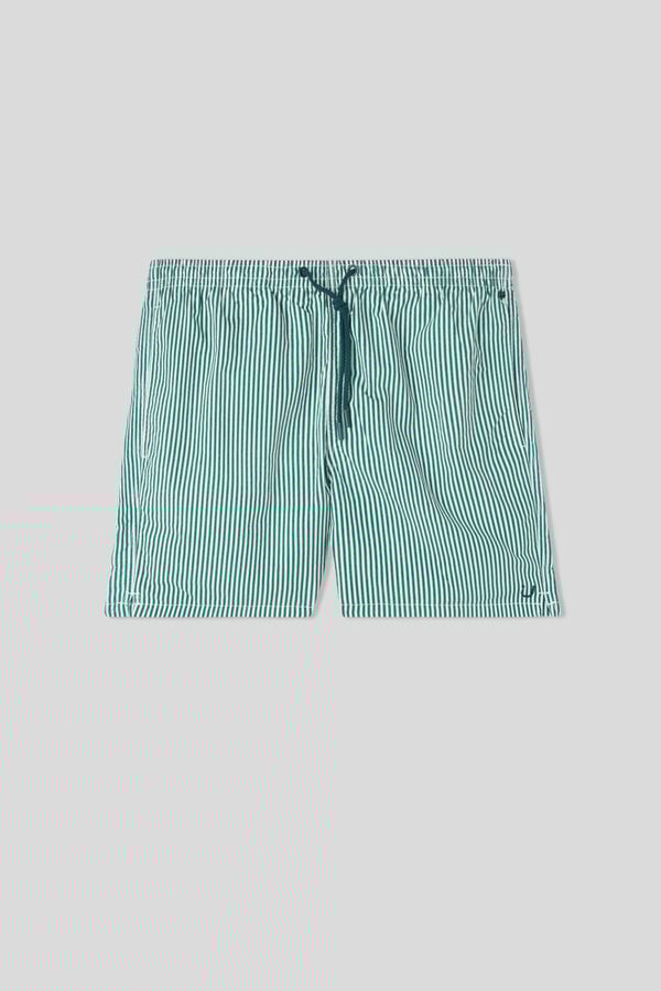 Intimissimi Bañador Bóxer con Estampado de Raya Verde Tienda