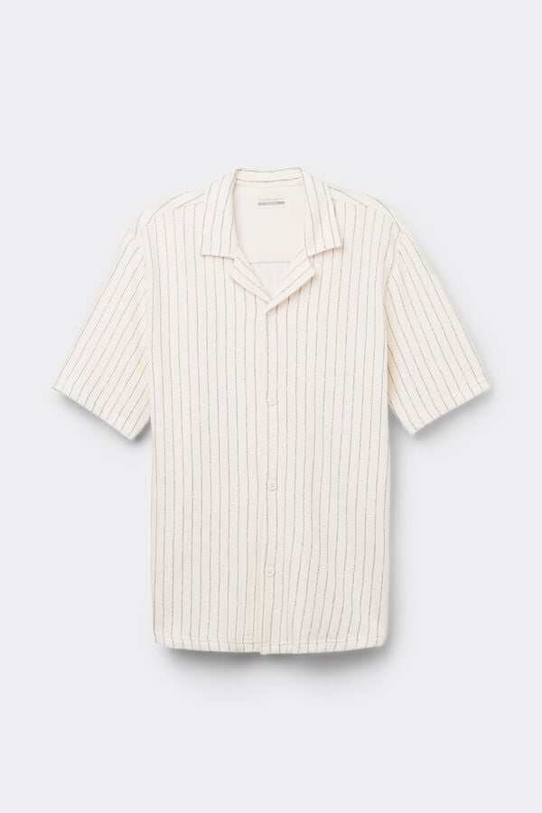 Intimissimi Camisa de Manga Corta Bolos de Rayas Liquidación