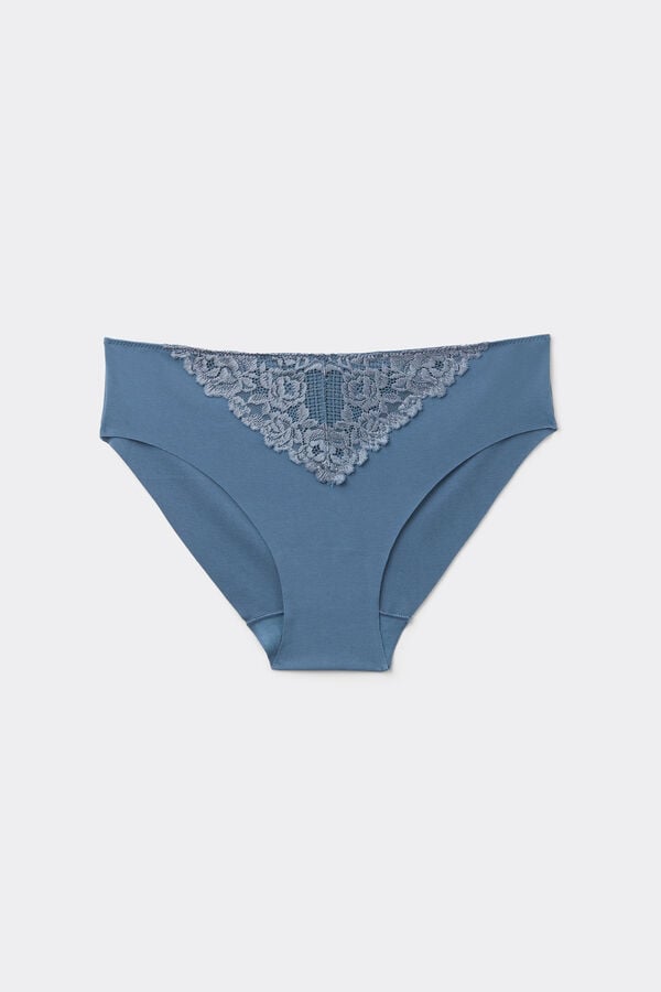 Intimissimi Braguita de algodón sin costuras con encaje Precios de Black Friday