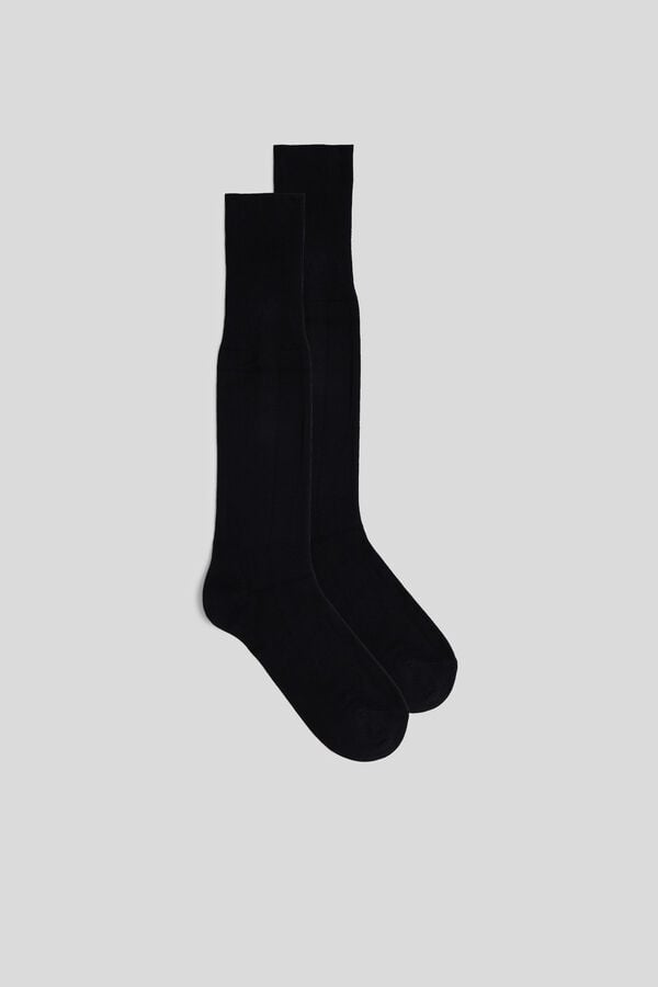 Intimissimi Calcetines Largos de Algodón de Invierno