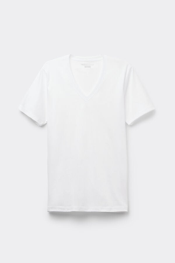 Intimissimi Camiseta con Escote de Pico de Algodón Premium Últimos 2 días