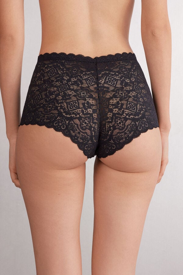 Intimissimi Braguita Culotte de Talle Alto de Encaje Envío gratis