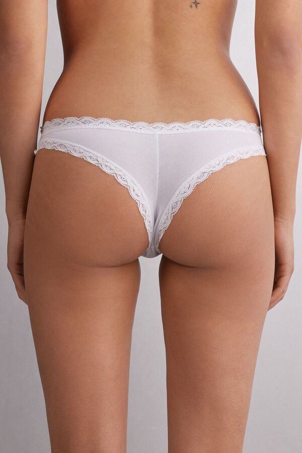 Intimissimi Brasileña de Algodón y Encaje Ofertas especiales