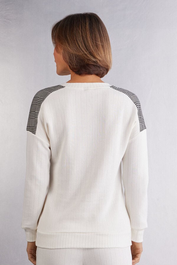 Intimissimi Camiseta de Manga Larga con Cuello de Pico Royal Elegance Tienda