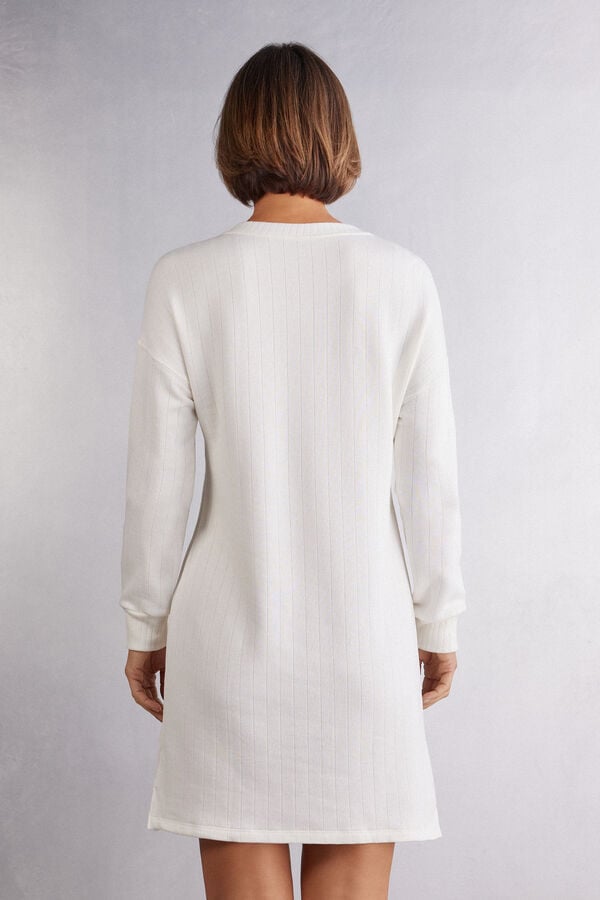 Intimissimi Camisón con Cuello de Pico Royal Elegance Liquidación