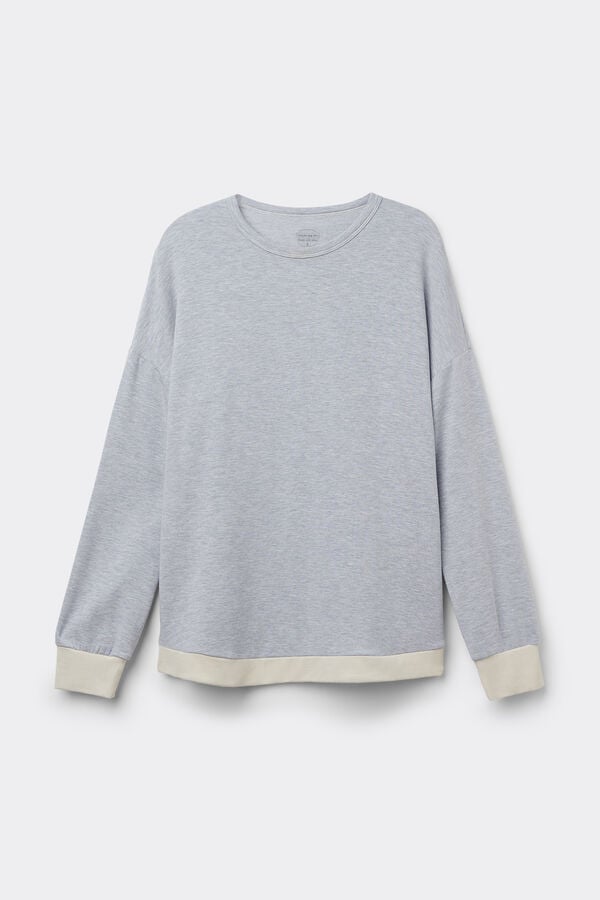 Intimissimi Camiseta Manga Larga Modal con Lana Cold Winter Night Mejor oferta