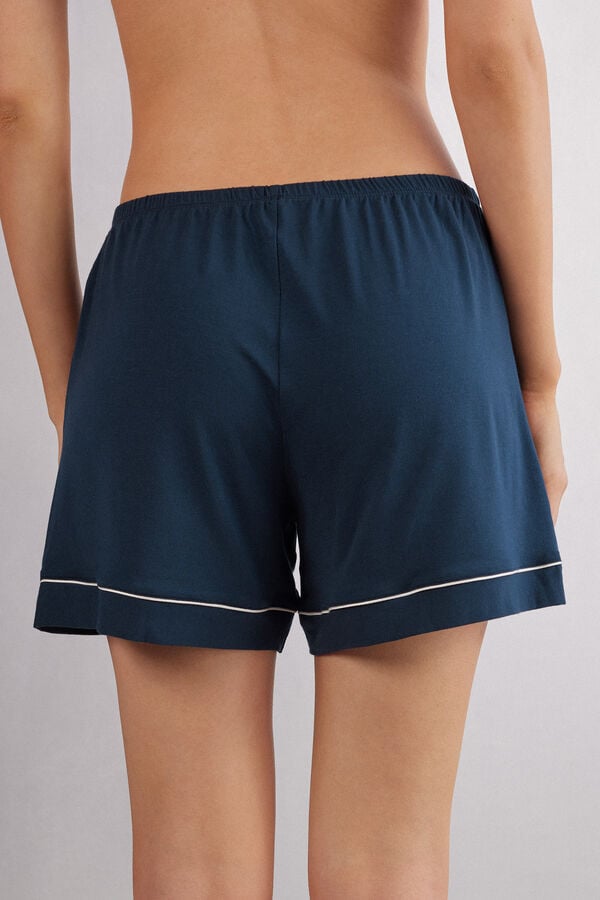 Intimissimi Pantalón Corto de Modal con Bordes en Contraste Solo hoy