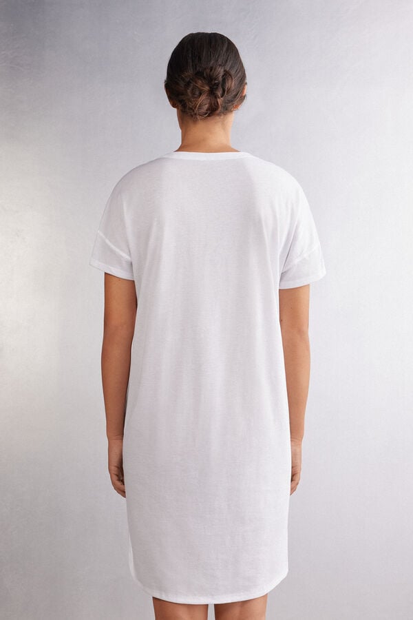 Intimissimi Camisón de Algodón Ultrafresh Promoción trimestral