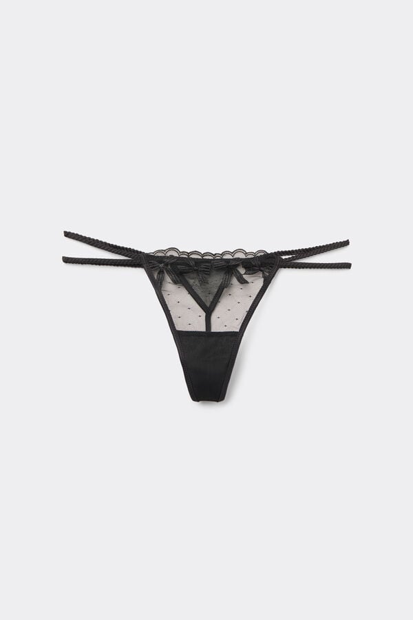 Intimissimi Tanga con Tira Lateral Frou Frou Romance Ofertas especiales