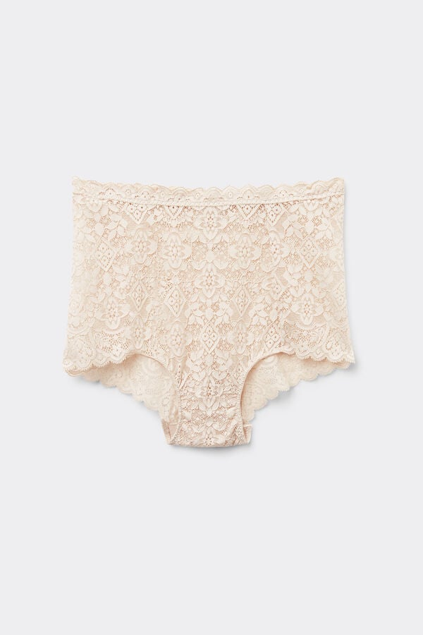 Intimissimi Braguita Culotte de Talle Alto de Encaje Rebajas de fin de temporada