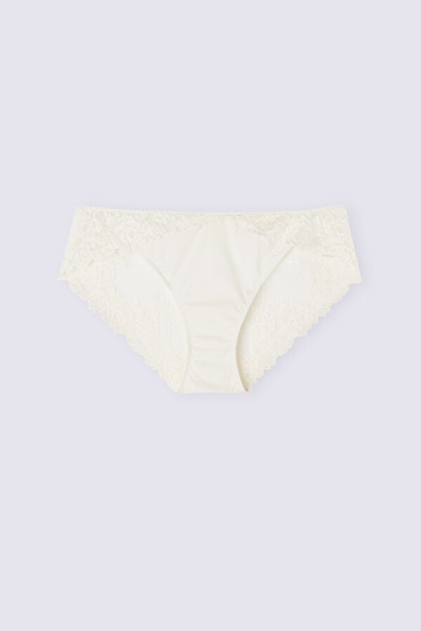 Intimissimi Braga transparente en parte trasera con microfibra y encaje Pretty Flowers Rebajas de fábrica