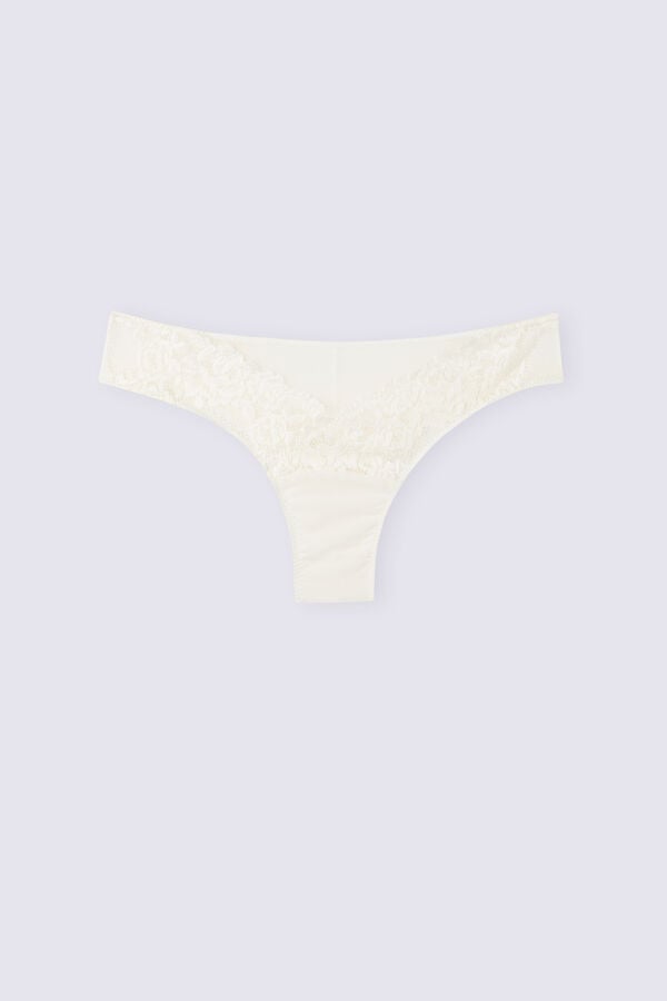 Intimissimi Braga con encaje floral brasileña Pretty Flowers Rebajas top
