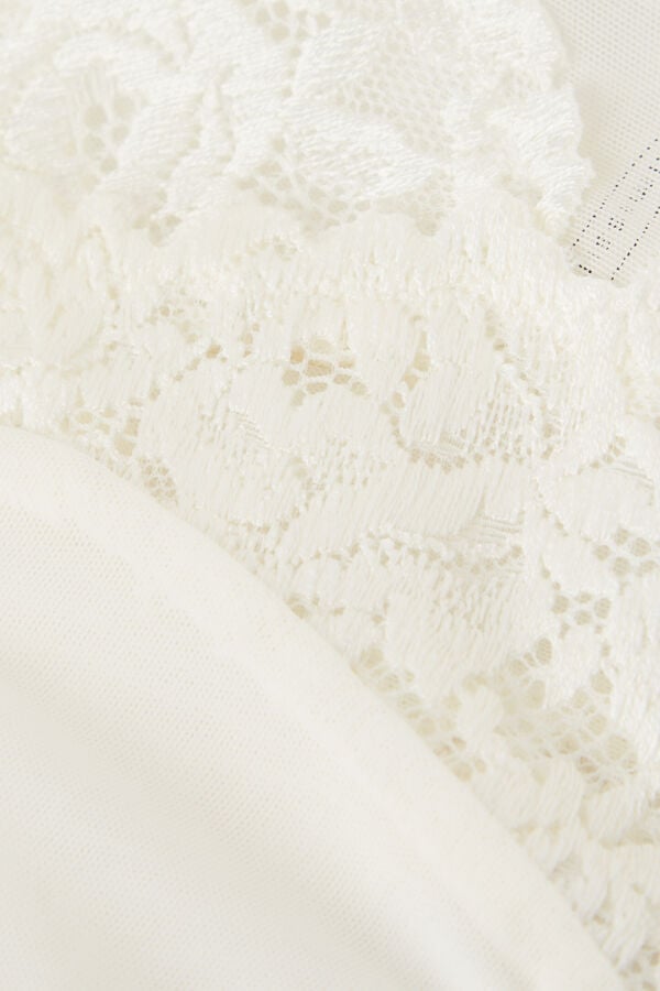 Intimissimi Braga con encaje floral brasileña Pretty Flowers Rebajas top