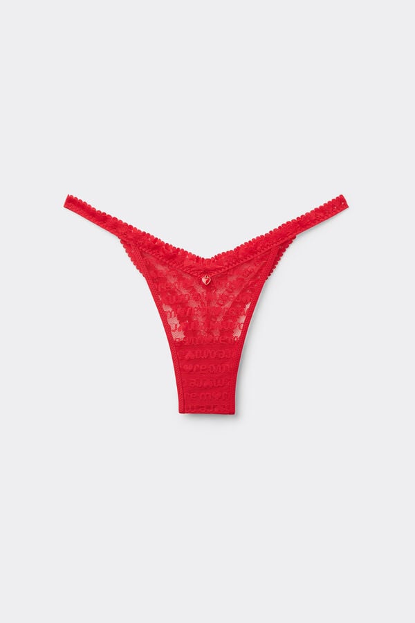Intimissimi Braguita Brasileña Estilo Años 80 More Amore Tienda de fábrica