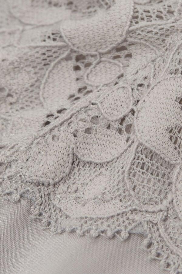 Intimissimi Brasileña de Encaje y Microfibra Estilo de los Años 80 Ahorra y exporta