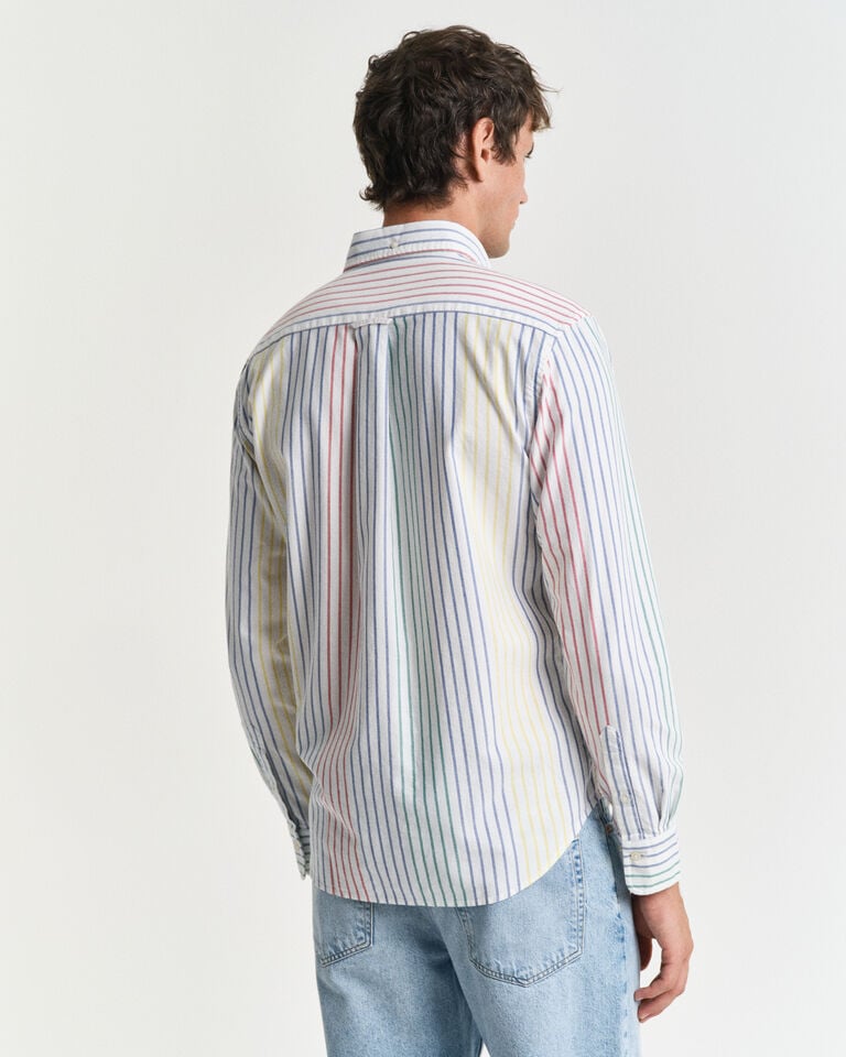 Gant Camisa Oxford Regular Fit Archive a rayas multicolor Limitado a 3 días