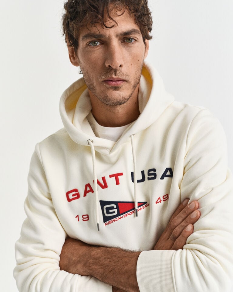 Gant Sudadera con capucha Graphic Rebajas de fin de temporada