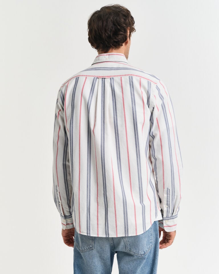 Gant Camisa Oxford Regular Fit Archive a rayas En línea