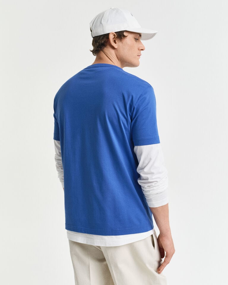 Gant Camiseta Regular Fit Shield Gran oferta