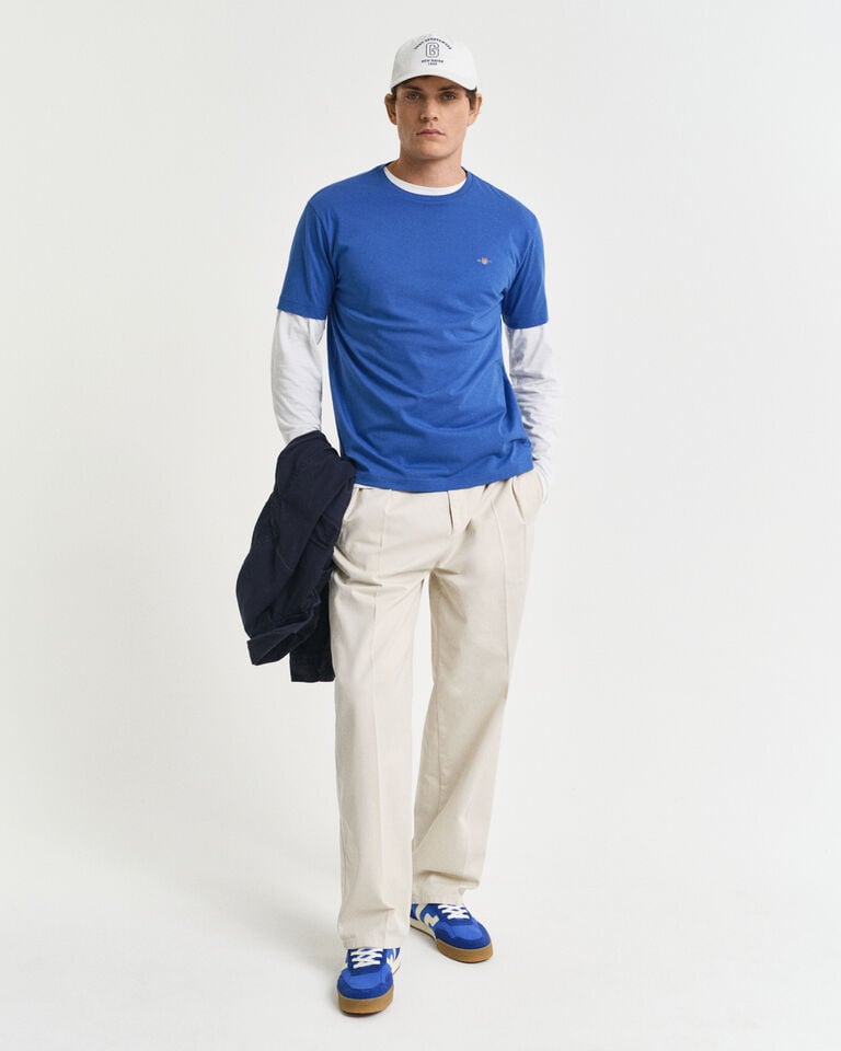 Gant Camiseta Regular Fit Shield Gran oferta