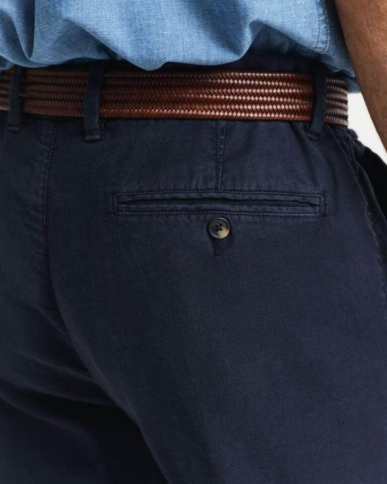 Gant Pantalones chinos Slim Fit de algodón y lino Tienda