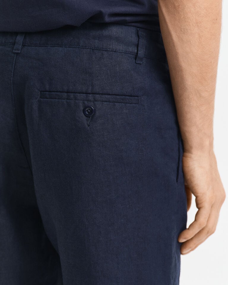 Gant Pantalones cortos Relaxed Fit de lino con cordón ajustable Últimos 2 días