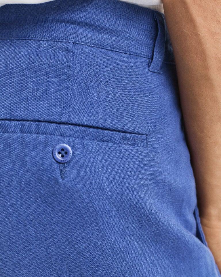 Gant Pantalones Relaxed Fit de lino con cordón ajustable Promoción trimestral
