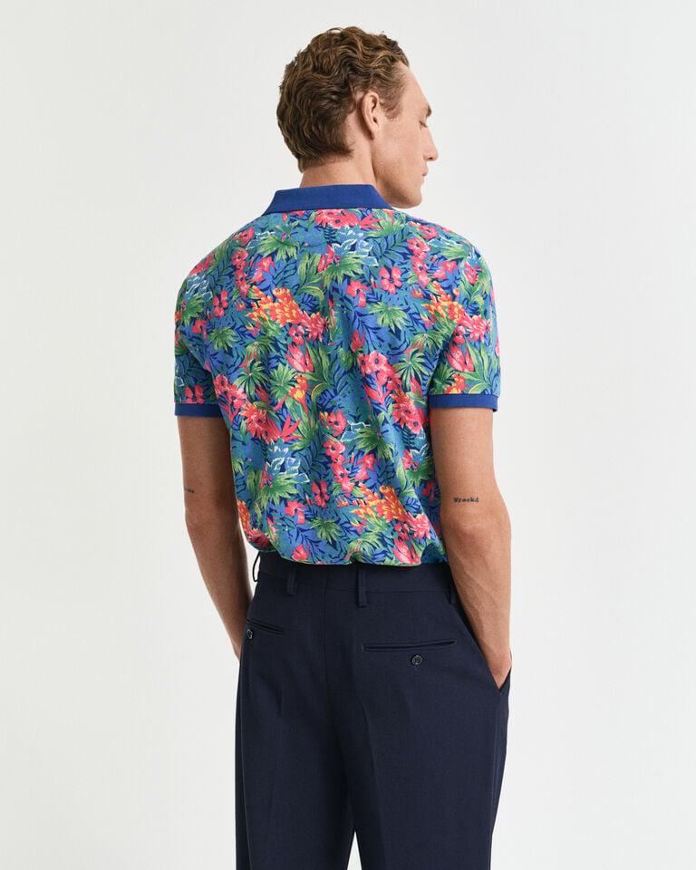 Gant Polo con estampado tropical multicolor Precios de Black Friday