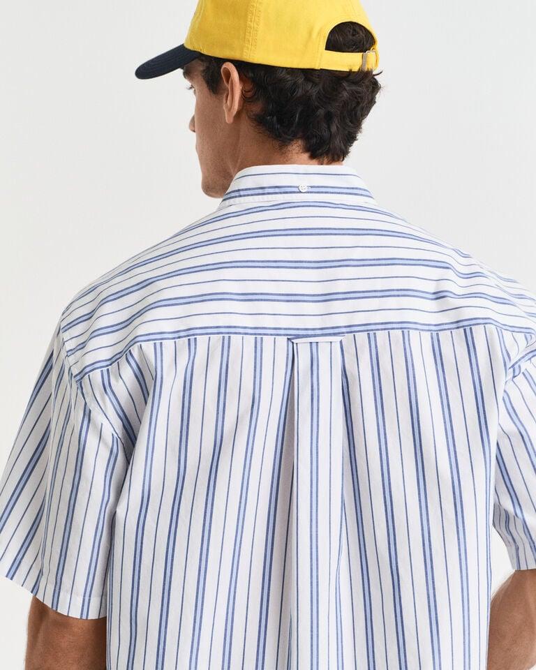 Gant Camisa Relaxed Fit Heritage Poplin de manga corta Rebajas de fin de temporada
