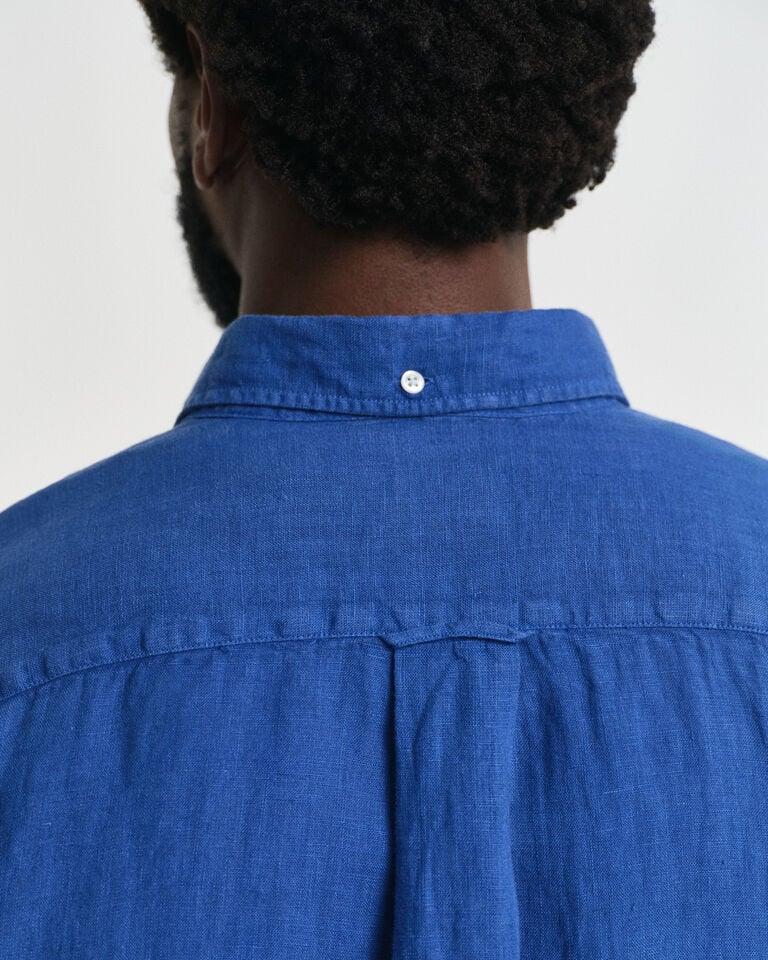 Gant Camisa Regular Fit de lino teñido en prenda Precio ultrabajo