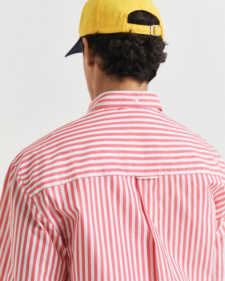 Gant Camisa Relaxed Fit Heritage Poplin de manga corta En línea