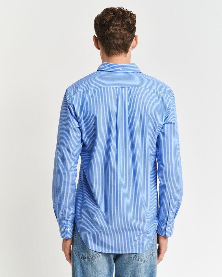 Gant Camisa de popelina clásica de rayas Regular Fit Outlet