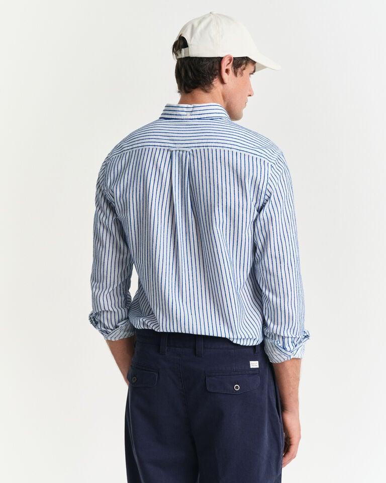 Gant Camisa Regular Fit a rayas con textura Outlet online