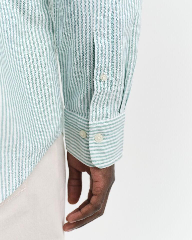 Gant Camisa Oxford clásica Regular Fit de rayas finas Ofertas