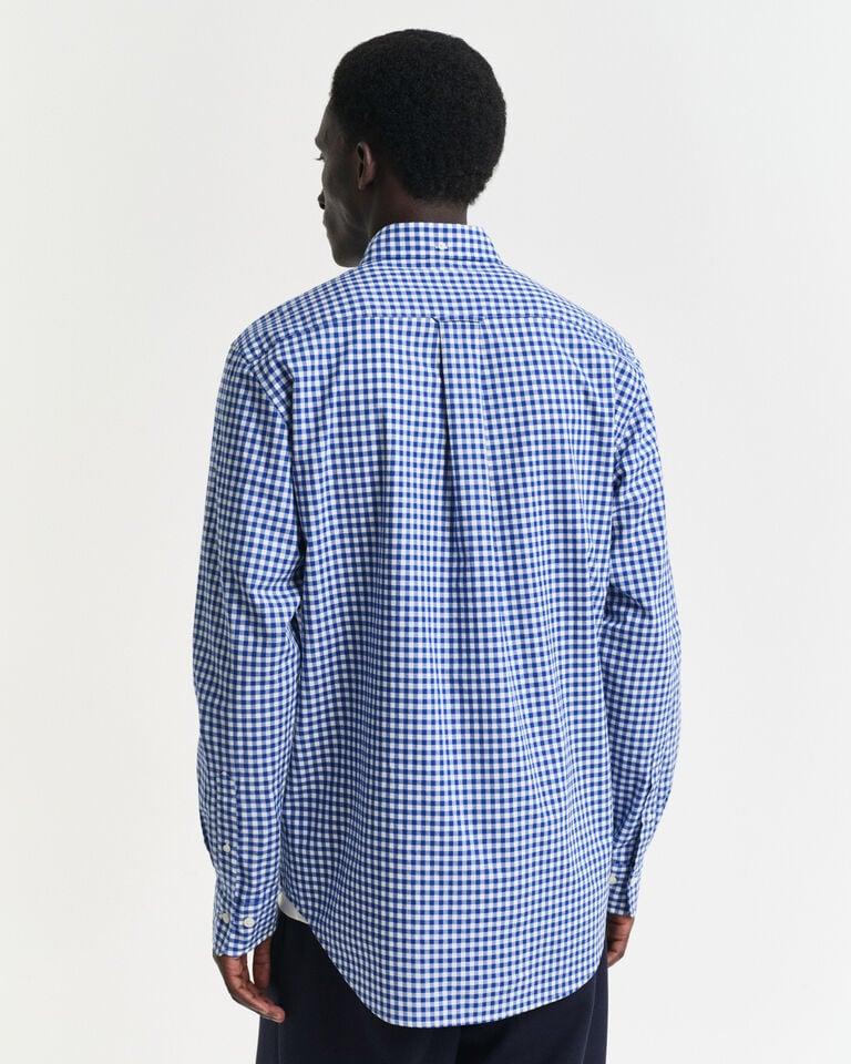 Gant Camisa de popelina clásica de cuadros Vichy Regular Fit Venta caliente