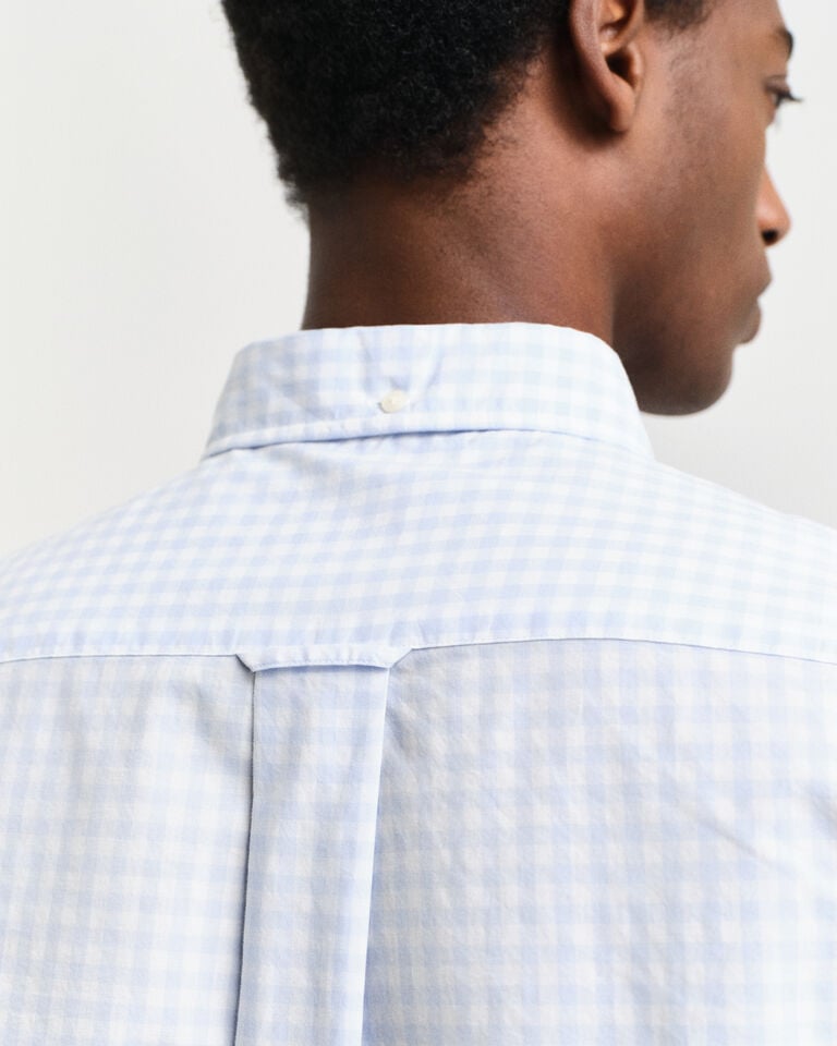 Gant Camisa de popelina clásica de cuadros Vichy Regular Fit En oferta