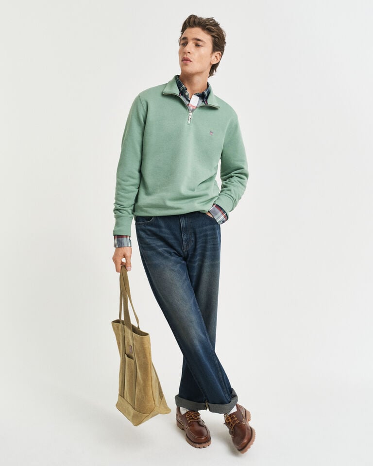Gant Sudadera Shield con media cremallera Envío internacional gratuito