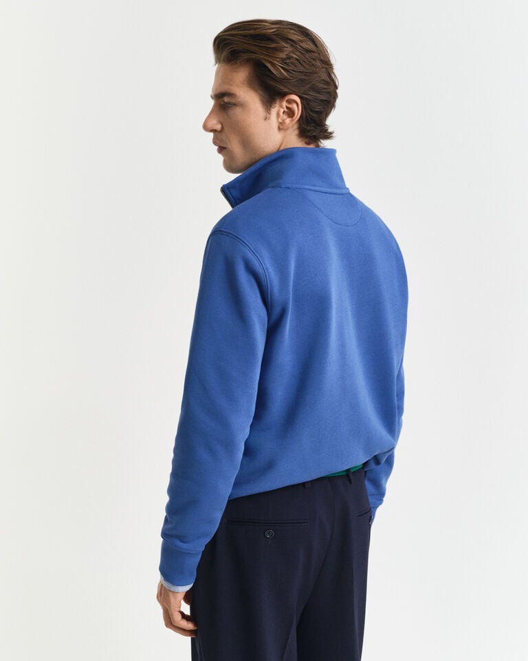 Gant Sudadera Shield con media cremallera Tienda de fábrica