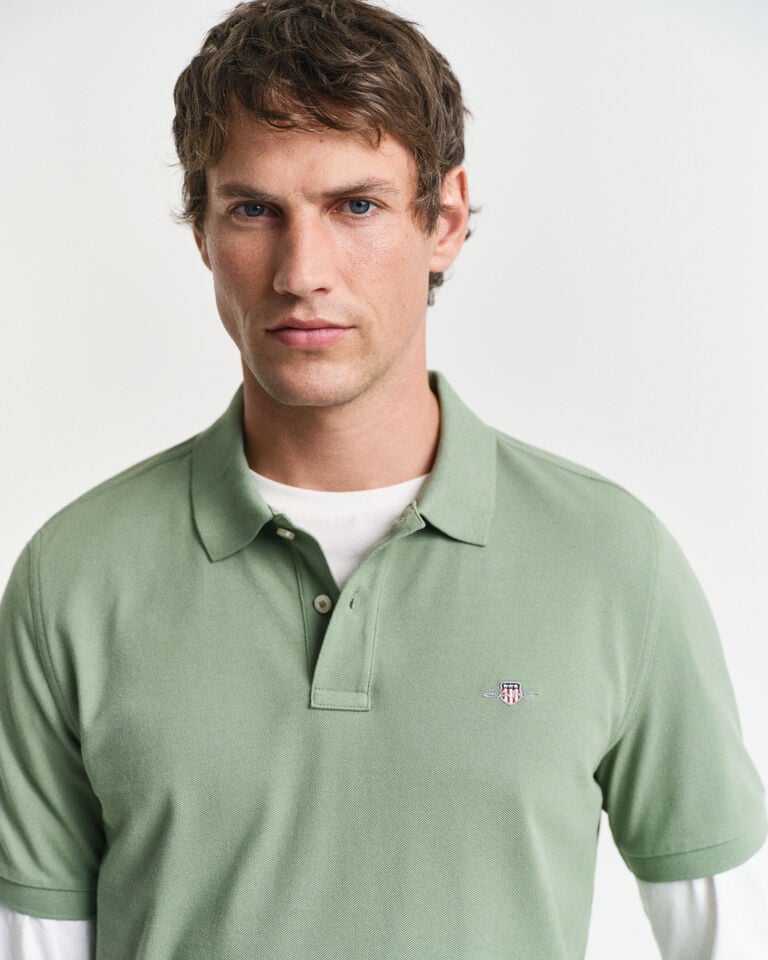 Gant Polo de piqué Regular Fit Shield Limitado a 3 días