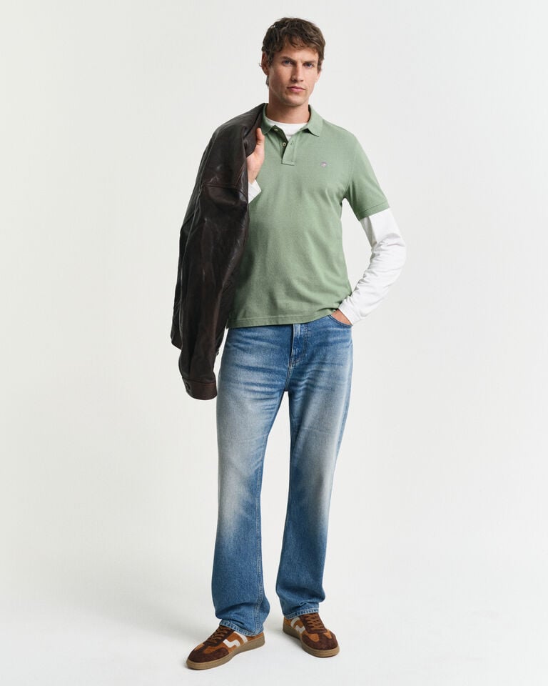 Gant Polo de piqué Regular Fit Shield Limitado a 3 días