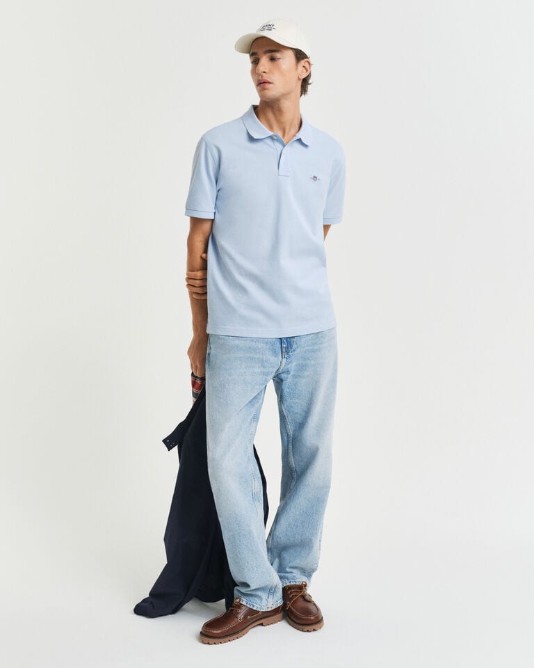 Gant Polo de piqué Regular Fit Shield Precios de Black Friday