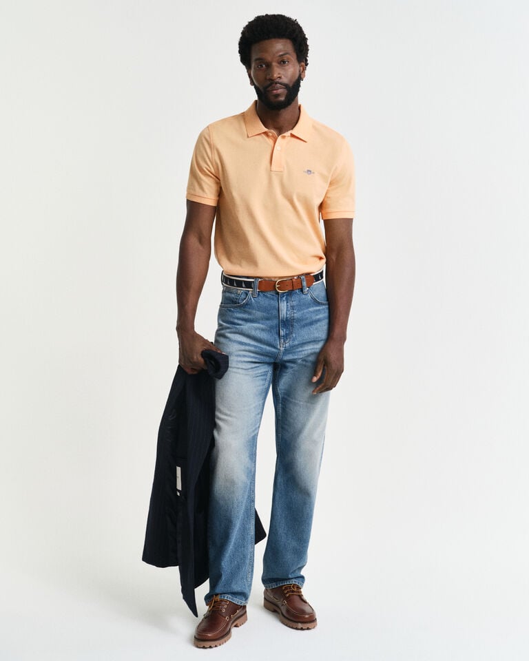 Gant Polo de piqué Regular Fit Shield Libre de impuestos