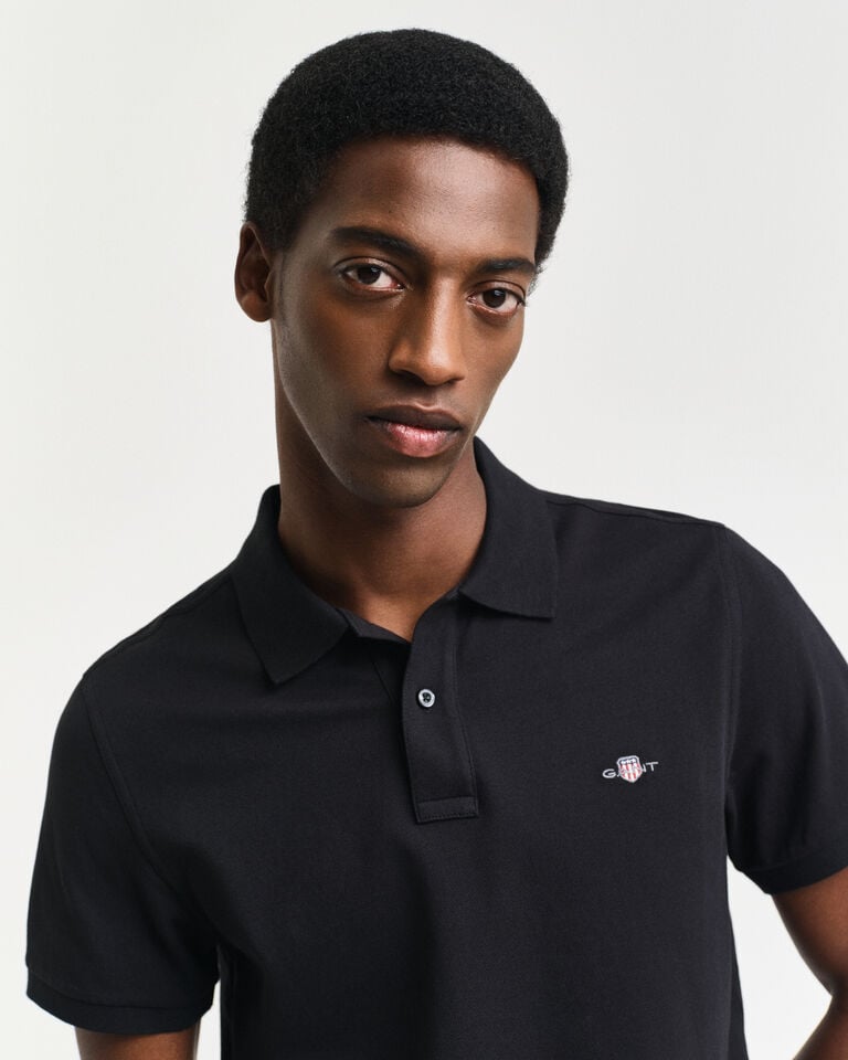 Gant Polo de piqué Regular Fit Shield Descuentos del mes