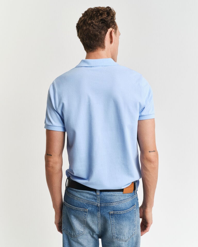 Gant Polo de piqué Regular Fit Shield Última moda