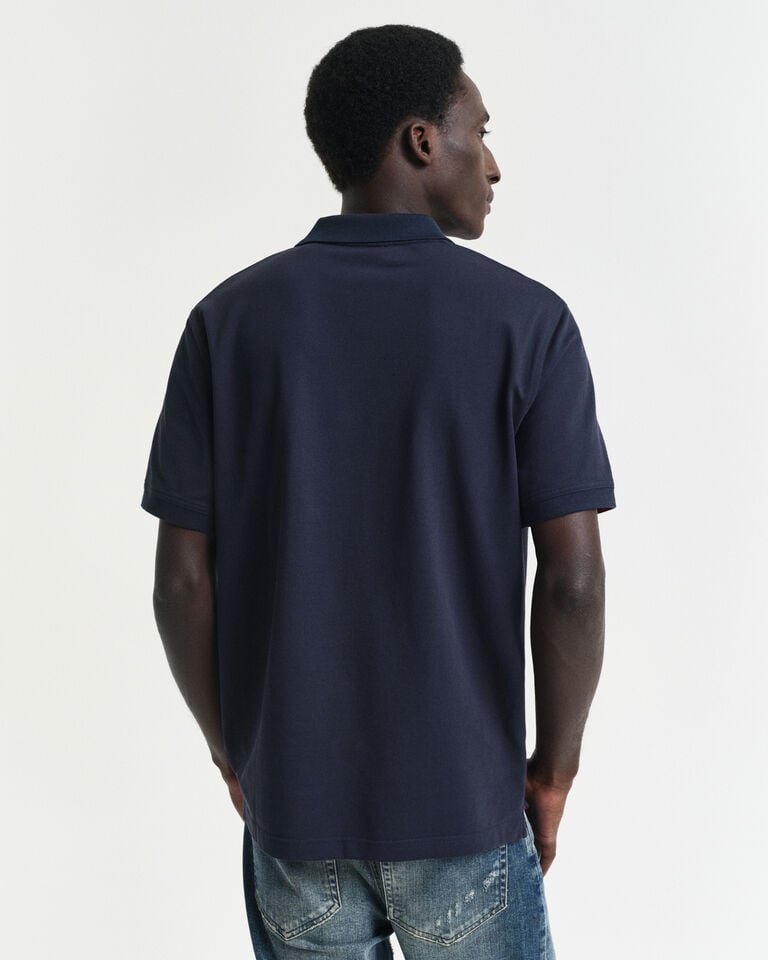 Gant Polo de piqué en contraste Descuento por venta flash